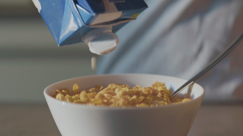 LASS DIE KUH IM DORF.